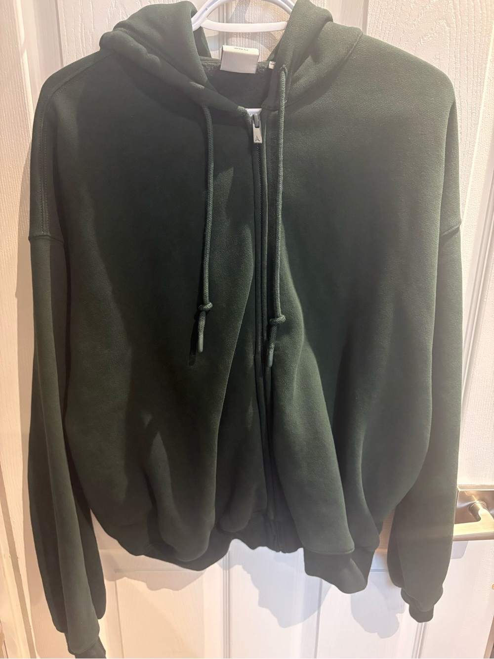 Aritzia Mega Fit Hoodie in Scarab